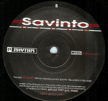 Savinto : Plane (10")