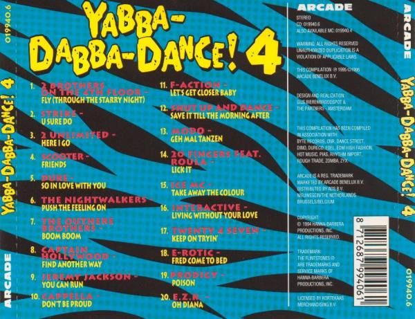 Various : Yabba-Dabba-Dance! 4 (CD, Comp)