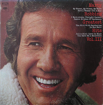 Marty Robbins : Marty Robbins' Greatest Hits Vol. III (LP, Comp, Pit)