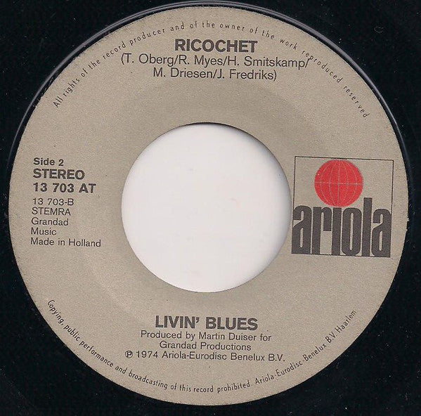 Livin' Blues : Boogie Woogie Woman (7", Single)