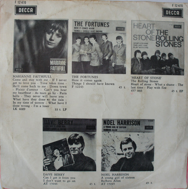Small Faces : All Or Nothing / Understanding (7", Single, Mono, Pin)