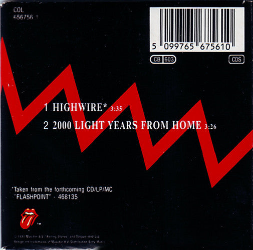 The Rolling Stones : Highwire (CD, Mini, Single)