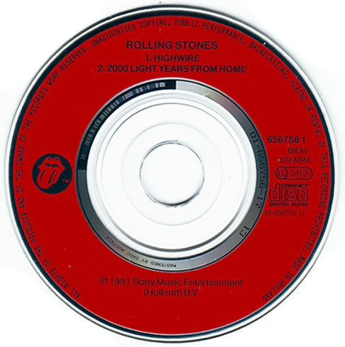 The Rolling Stones : Highwire (CD, Mini, Single)