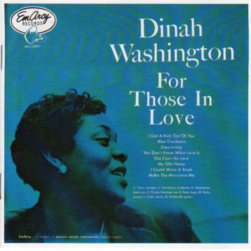 Dinah Washington : For Those In Love (CD, Album, RE, RM)