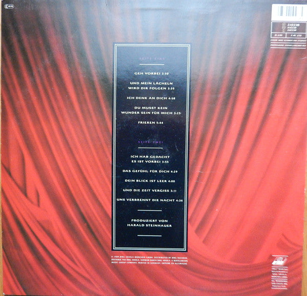 Marianne Rosenberg : Uns Verbrennt Die Nacht (LP, Album)