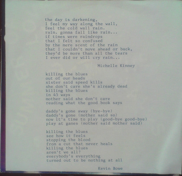 Summer Of Love (2) : The Walls / Killing The Blues (7")