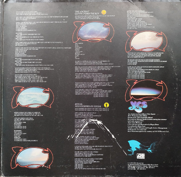 Yes : Tales From Topographic Oceans (2xLP, Album, Gat)