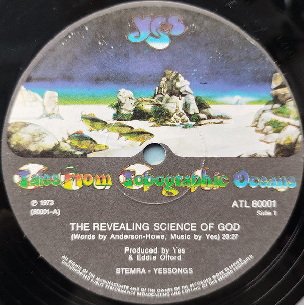 Yes : Tales From Topographic Oceans (2xLP, Album, Gat)