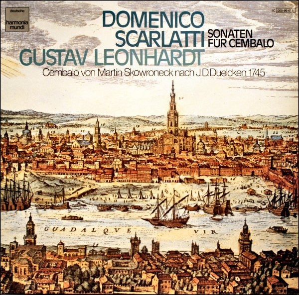 Domenico Scarlatti - Gustav Leonhardt : Sonaten Für Cembalo (LP, Album, RE)