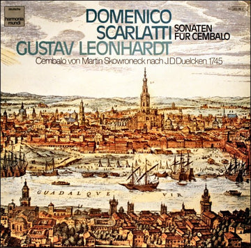 Domenico Scarlatti - Gustav Leonhardt : Sonaten Für Cembalo (LP, Album, RE)