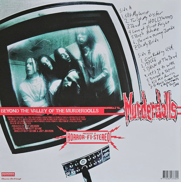 Murderdolls : Beyond The Valley Of The Murderdolls (LP, Album, RE, RP)