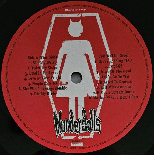 Murderdolls : Beyond The Valley Of The Murderdolls (LP, Album, RE, RP)