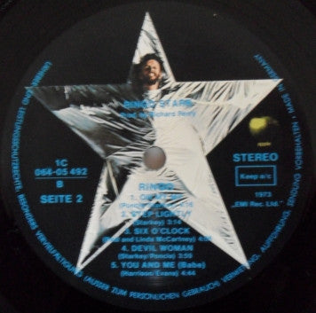 Ringo Starr : Ringo (LP, Album, RE, Gat)