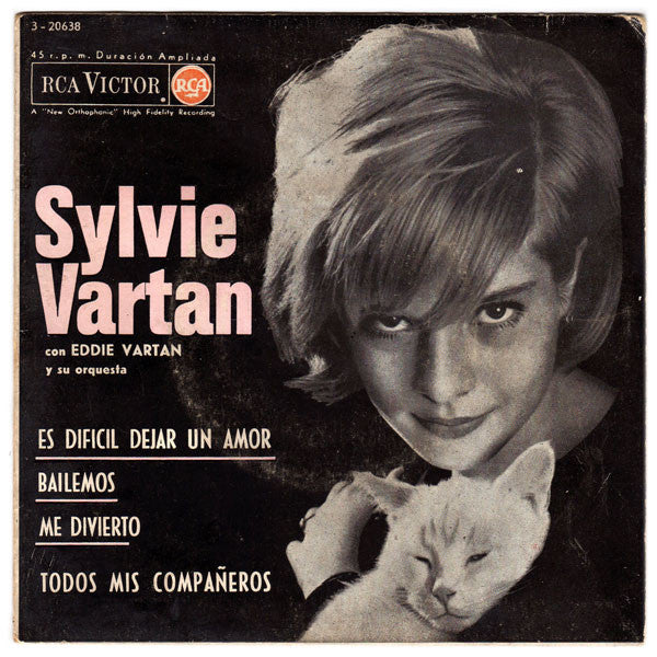 Sylvie Vartan Con Eddie Vartan Et Son Orchestre : Es Dificil Dejar Un Amor = Breaking Up Is Hard To Do (7", EP)