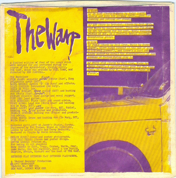 The Warp : The Warp (7", EP)
