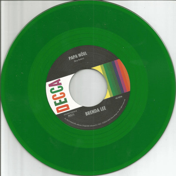 Brenda Lee : Rockin' Around The Christmas Tree (7", Single, Mono, RE, Tra)