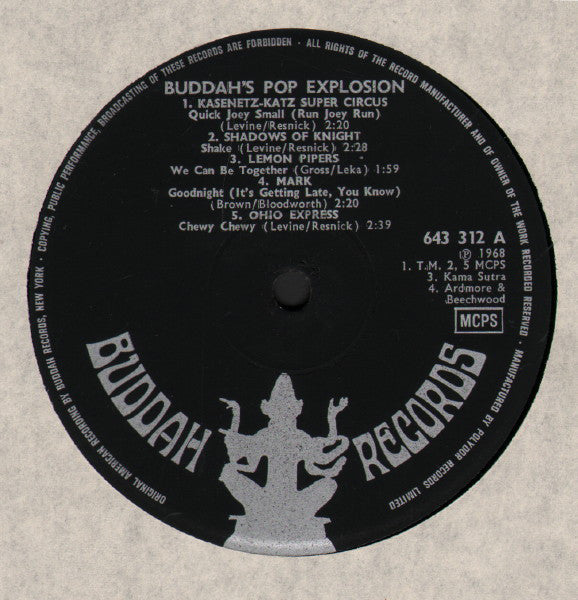 Various : Buddah´s Pop Explosion (LP, Comp)