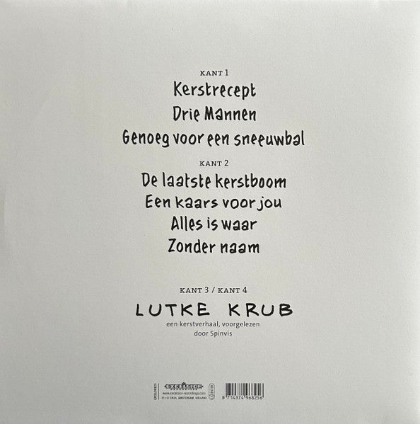 Spinvis : Lutke Krub En Zeven Kerstliedjes (2xLP, Album, Ltd, Whi)