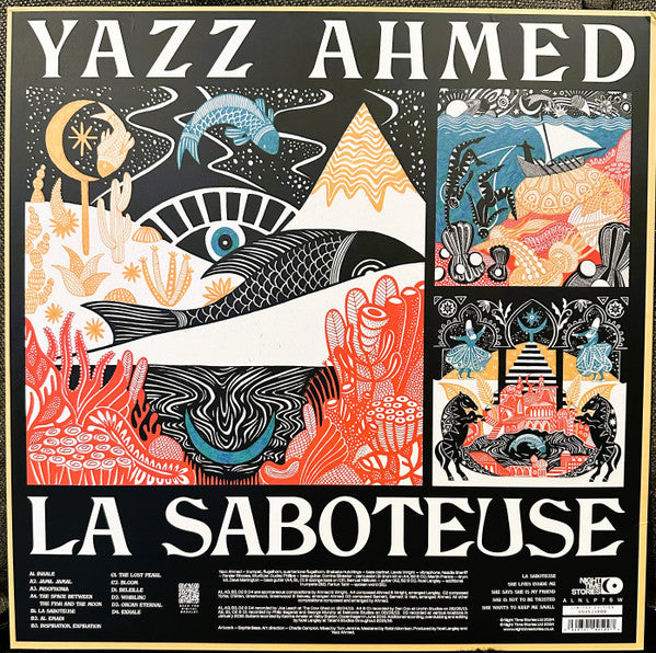 Yazz Ahmed : La Saboteuse (2xLP, Album, Ltd, Num, RE, 180)