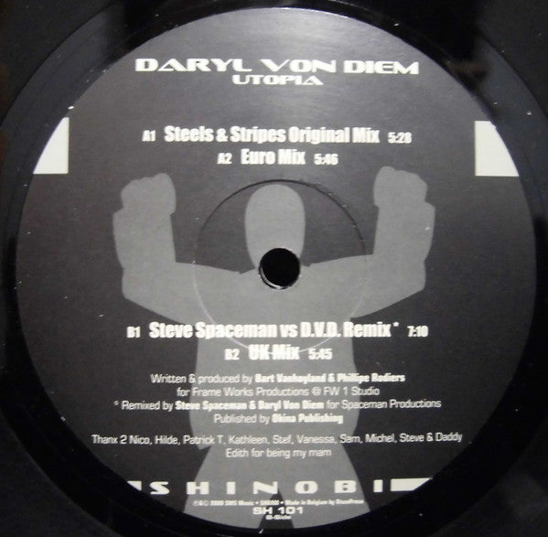 Daryl Von Diem : Utopia (12")