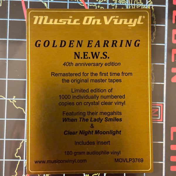 Golden Earring : N.E.W.S. (LP, Album, Ltd, Num, RE, Cry)