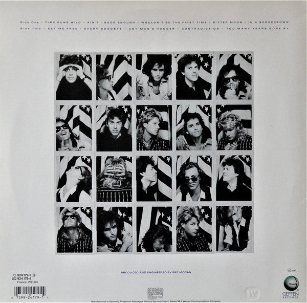 Danny Wilde : Any Man's Hunger (LP, Album)