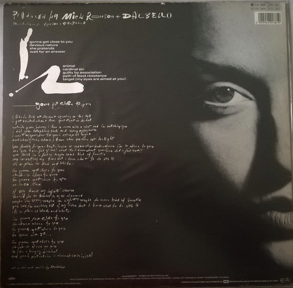 Dalbello* : Whōmănfoursāys (LP, Album)