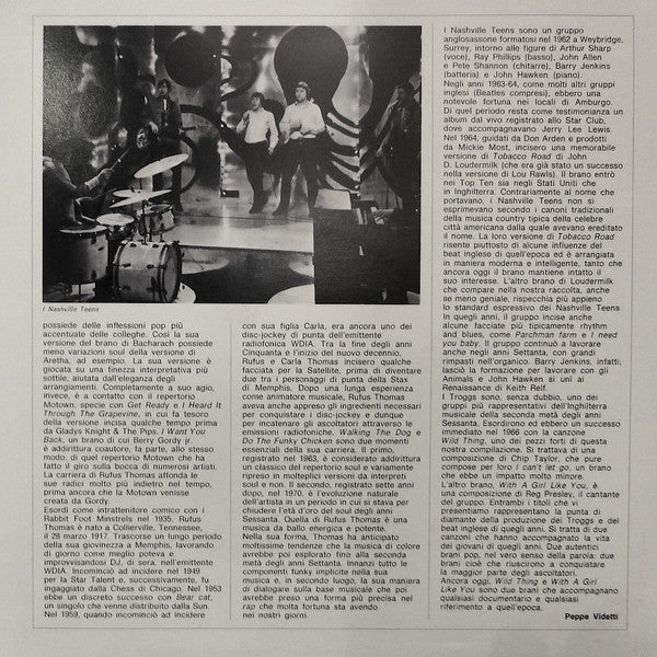 Martha Reeves / Rufus Thomas / The Nashville Teens / The Troggs : Martha Reeves / Rufus Thomas / The Nashville Teens / The Troggs (LP, Comp)