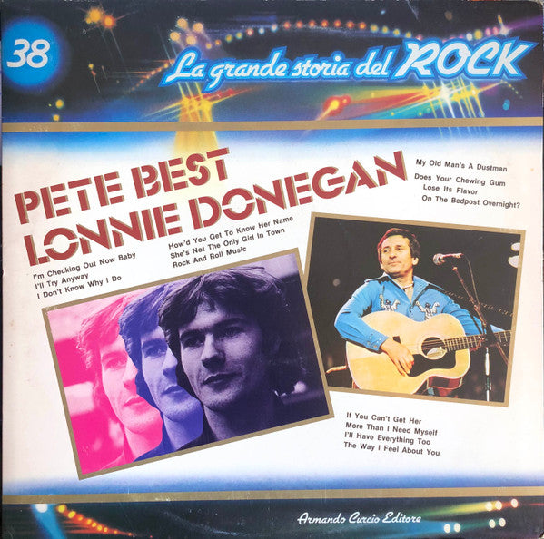 Pete Best / Lonnie Donegan : Pete Best / Lonnie Donegan (LP, Comp)