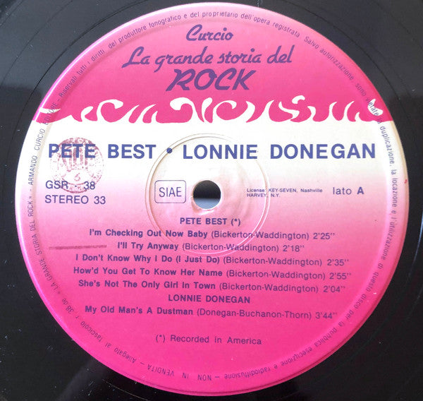 Pete Best / Lonnie Donegan : Pete Best / Lonnie Donegan (LP, Comp)