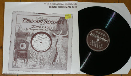 Benny Goodman : The Rehearsal Sessions (Benny Goodman 1940) (LP, Comp, Mono)