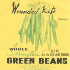 Wounded Kite : Green Beans (7", EP, Gre)