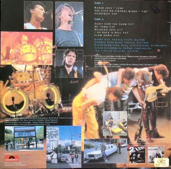 Golden Earring : Live Tracks (LP, Comp)