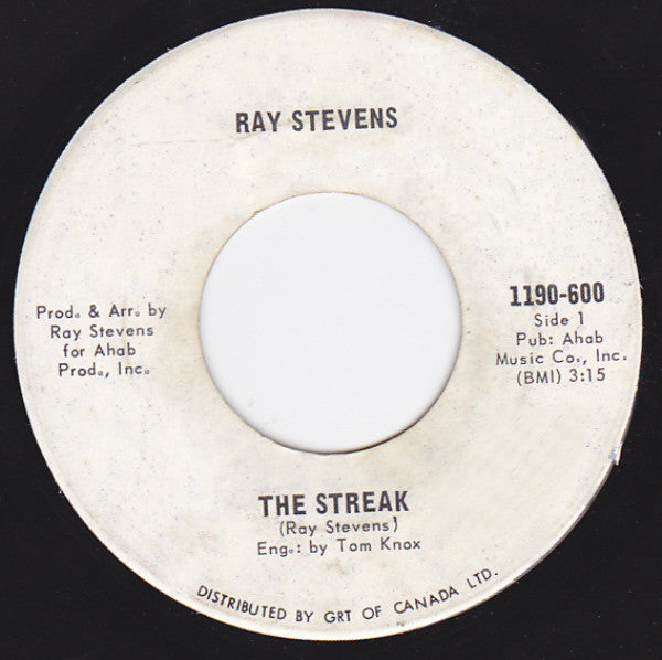 Ray Stevens : The Streak (7", Single)