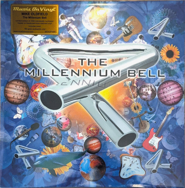 Mike Oldfield : The Millennium Bell (LP, Album, Ltd, RE, Tra)