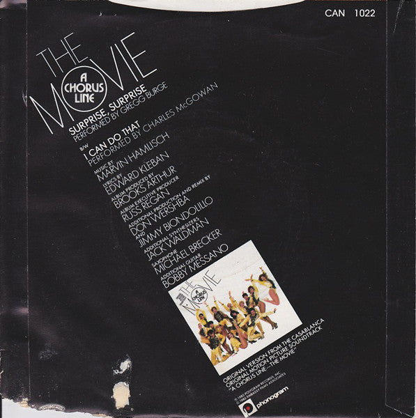 Gregg Burge : Surprise, Surprise (7", S/Sided, Single)