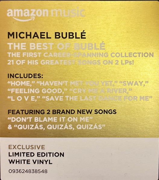 Michael Bublé : The Best Of Bublé (2xLP, Comp, Ltd, Whi)