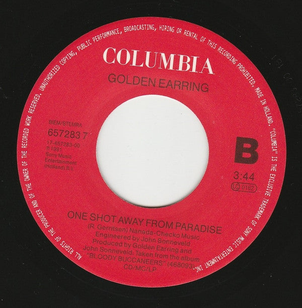 Golden Earring : Temporary Madness (7", Single)