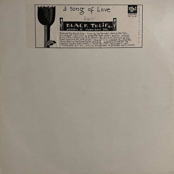 Black Tulip & Wendell A. Morrison Jnr.* : A Song Of Love (12")