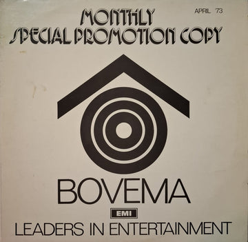 Various : Bovema Monthly Special Promotion Copy - April '73 (LP, Comp, Promo)