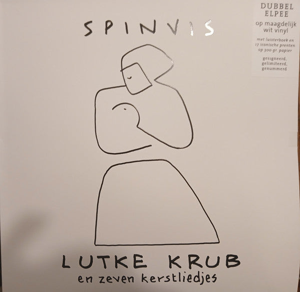 Spinvis : Lutke Krub En Zeven Kerstliedjes (2xLP, Album, Ltd, Num, Whi)