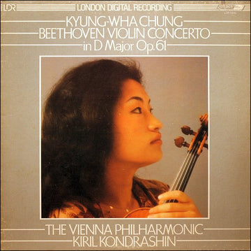 Ludwig van Beethoven, Kyung-Wha Chung, Wiener Philharmoniker, Kiril Kondrashin : Violin Concerto In D Major, Op.61 (LP, Album)