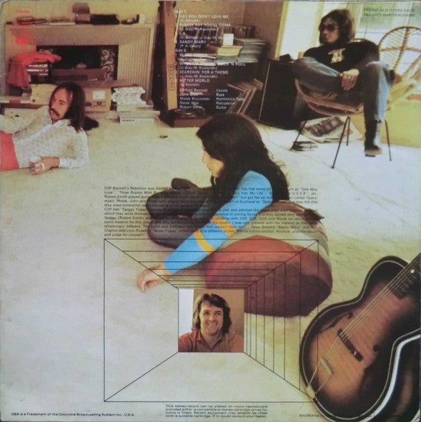 Cliff Bennett's Rebellion : Cliff Bennett's Rebellion (LP, Album)