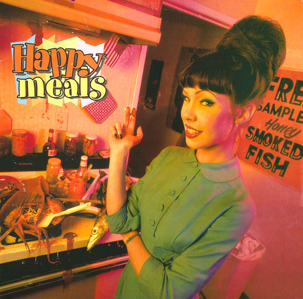 Various : Happy Meals (A Smorgasbord Of My Favorite Songs) (LP, Comp)