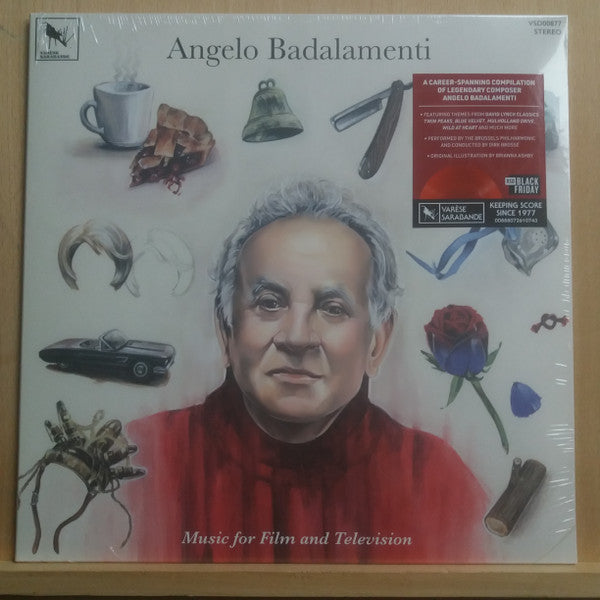 Angelo Badalamenti : Music For Film & Television (LP, Album, RSD, RE, Red)