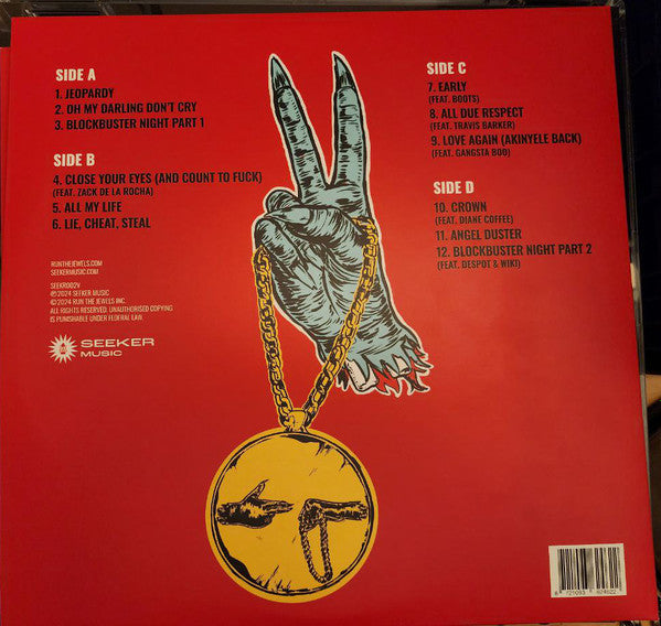 Run The Jewels : Run The Jewels 2 (2xLP, Album, Ltd, RE, 180)