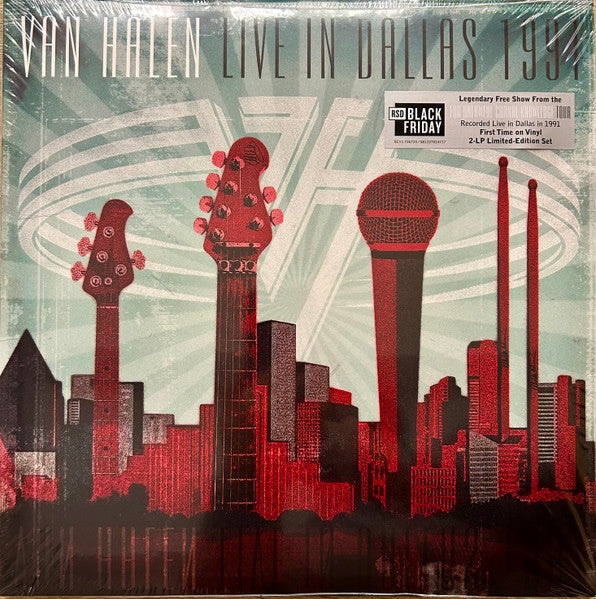 Van Halen : Live In Dallas 1991 (2xLP, RSD, Ltd, Red)