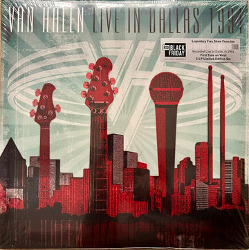 Van Halen : Live In Dallas 1991 (2xLP, RSD, Ltd, Red)