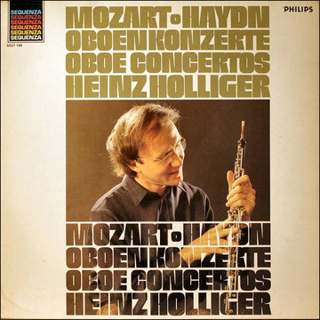 Wolfgang Amadeus Mozart • Joseph Haydn - Heinz Holliger : Oboenkonzerte = Oboe Concertos (LP, Comp)