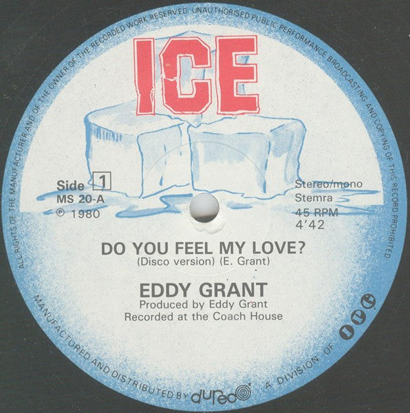 Eddy Grant : Do You Feel My Love? (12", Maxi)
